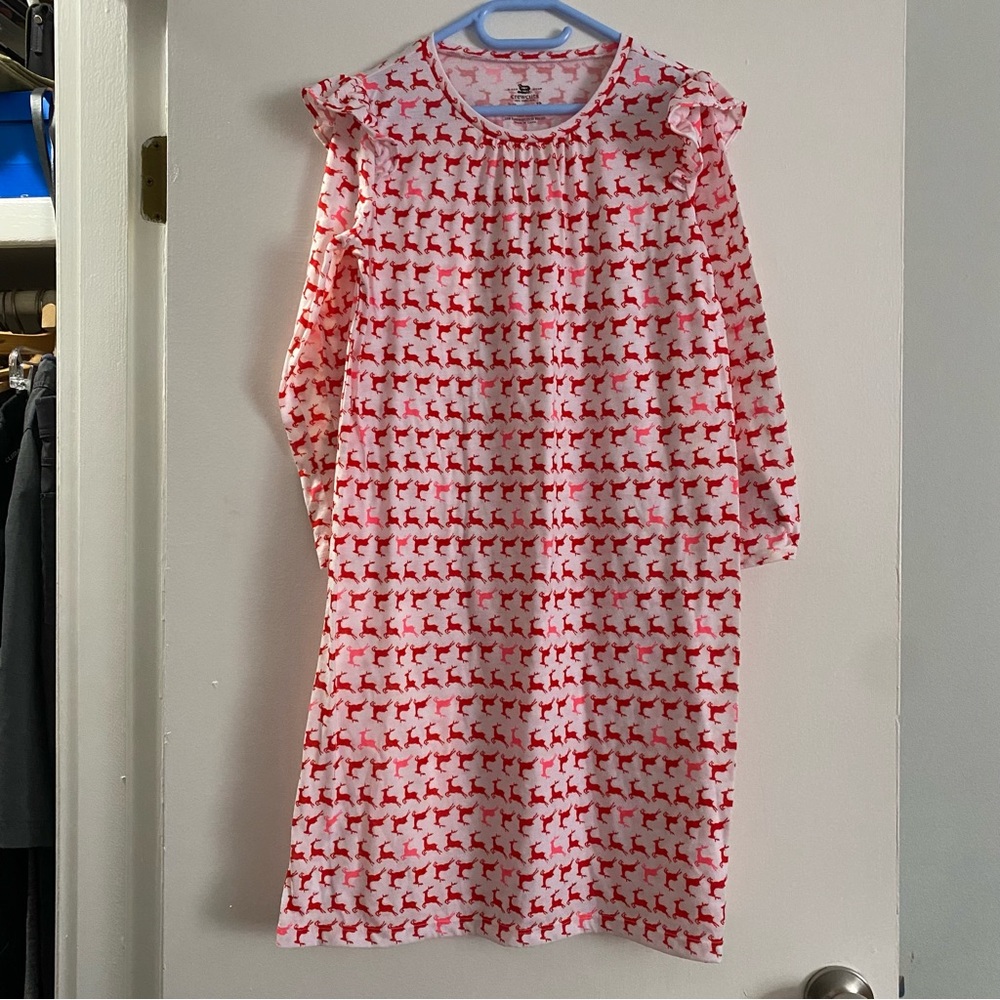 Crewcuts girls reindeer Nightgown 12